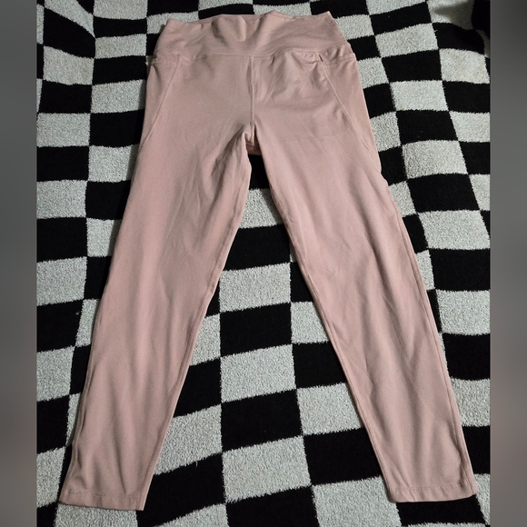 Sage Collective Pants - SAGE collective leggings with pockets Dusty pink women's size Xl